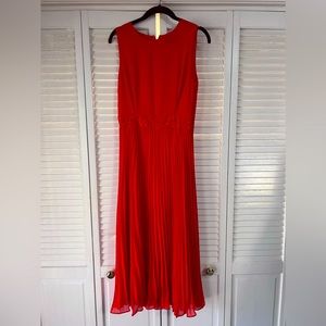 Orange spring dress by French Connection